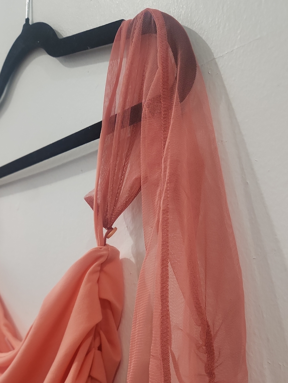 Helmut Lang Sheer Sleeve Tube Top - Picture 4 of 12